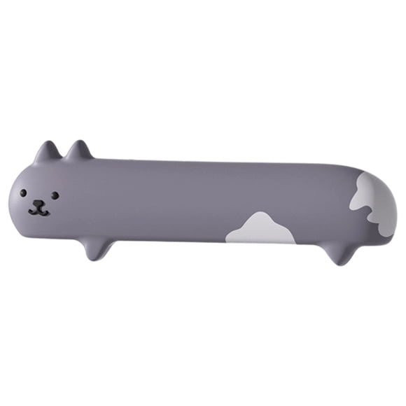 Furniture Protector Pad Silicone Door Handle Cover 6.18X1.85 Inch Soft Protective Anti Collision Grip Household Guard for Walls Chair Leg Cover,Table Protector,Floor Protection Pad,Sofa