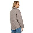 thumbnail image 3 of Free Country Women's Trailblazer Quilted Shacket Taupe Chill M, 3 of 7