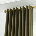 thumbnail image 3 of Rosnek 100% Blackout Curtains Linen Textured, Thermal Curtains and Drapes for Bedroom and Living Room, 1 Panel, 3 of 7