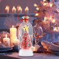thumbnail image 6 of Record a Message Christmas Tree,Christmas Decor,Recordable Christmas Tree Bottle, Voice Message Glass Ornament, Light Up Festive Decoration for Home Party and Gifting(Red), 6 of 7