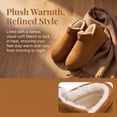 thumbnail image 4 of ZROVA Fleece-Lined Closed-Back Snow Boots – Warm & Non-Slip, for Indoor & Outdoor Wear, 4 of 8