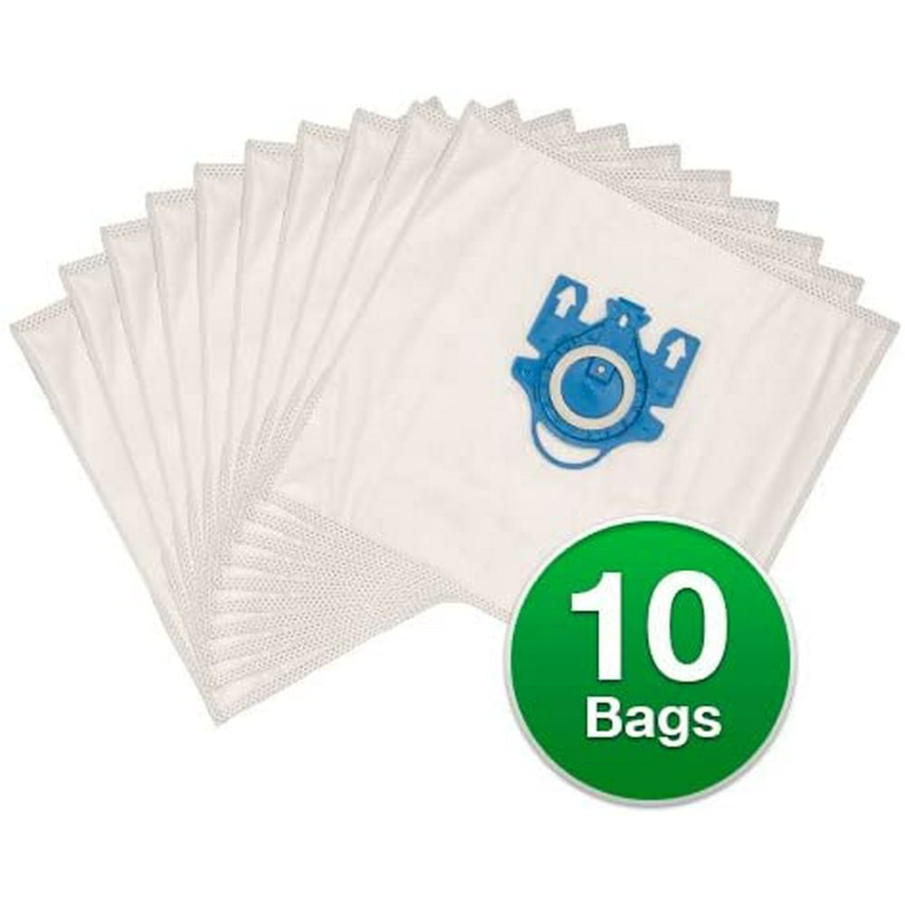 Miele 10PK Vacuum Bags Style FJM With 4 Filters Fits Canisters Models