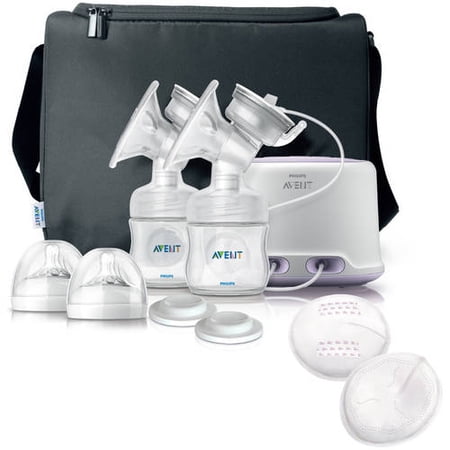 Philips Avent Double Electric Breast Pump with Bonus 20 Night Breast Pads