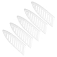 thumbnail image 1 of Unique Bargains Manchons de Protection pour Étui de Couteau en PP, Protège-Bord pour Couteau d'Office de 3,5 Pieds, Blanc, Lot de 5, 1 of 5