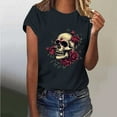 thumbnail image 2 of My Orders Women Tops Under $5, Tshirts Shirts Graphic Womens Workout Tops Long Length Summer Tops for Women 2025 Plus Size Hawaiian Shirts Blue, 2 of 6