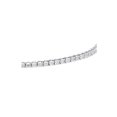 thumbnail image 3 of Bracelet Tennis en Or Blanc 14 K avec Diamants Naturels Ronds Taille TW 2 Ct pour Femme de 7 Po, 3 of 4