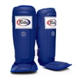 thumbnail image 5 of Fairtex SP3 Muay Thai Shin Guards for Men, Women, Kids | MMA Training, Kickboxing | Premium, Lightweight & Durable |Avoid shin splints During Training, Sparring - Medium, Blue, 5 of 5