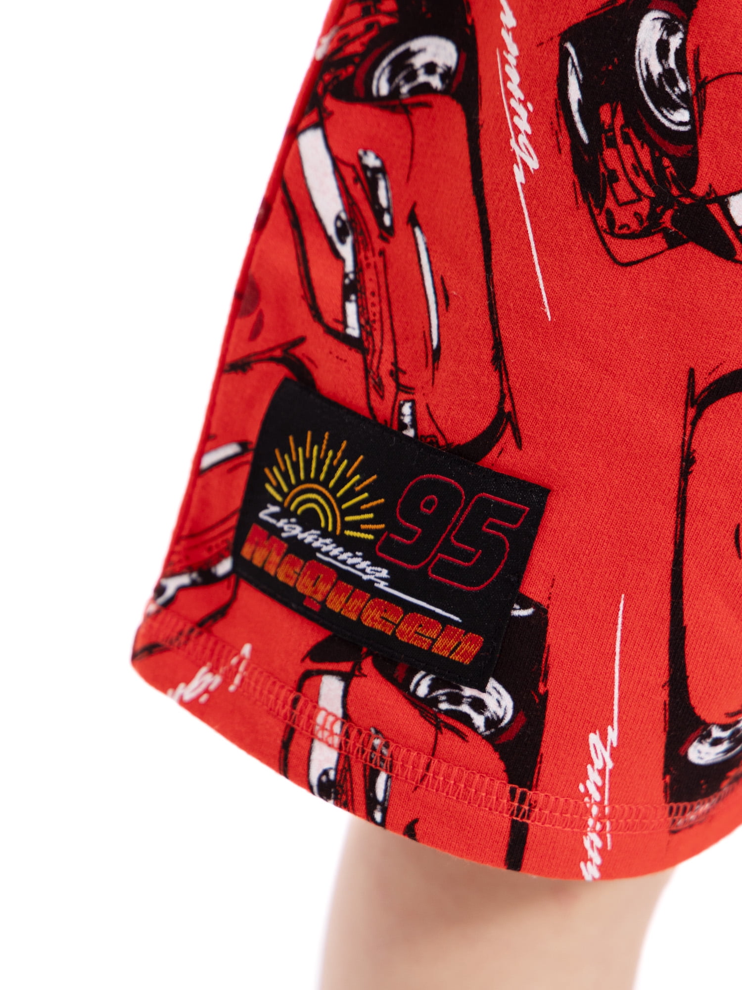 Disney Pixar Cars Toddler Boys Graphic Tank Top and Matching Allover Print Shorts Set, 2-Piece, Sizes 12M-5T