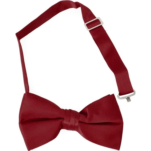 Boy's Poly Satin Banded Bow Ties