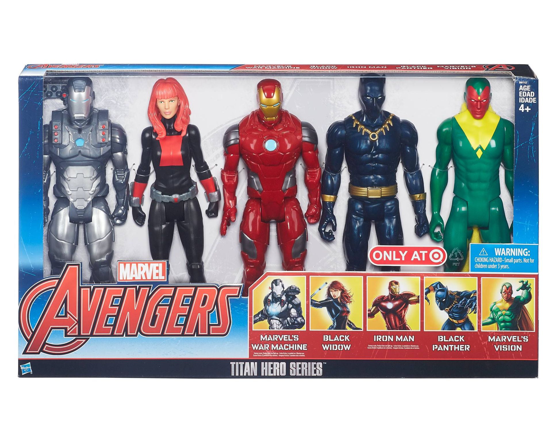 Marvel Avengers:Endgame Titan Hero 12-Inch Action Figures hulk+thanos+black pant 