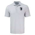 thumbnail image 2 of Men's-Cutter & Buck  Gray Minnesota United FC Big & Tall Pike Eco Diamond Dot Print Recycled Polo, 2 of 3