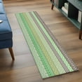 thumbnail image 3 of Sage Green Grey Boho 2'x6' Runner Rugs for Hallway Kitchen Bedside Non Slip Washable, Vintage Ethnic Tribe Abstract Art Entryway Rug Runners with Rubber Backing, Long Carpet Runner for Laundry Room, 3 of 8