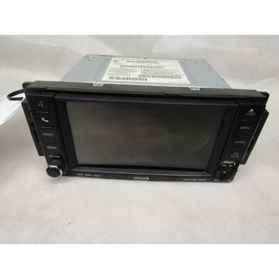 Pre-Owned 2011 2012 Dodge Avenger AM FM CD DVD Radio Receiver OEM LKQ - Verify Specific Vehicle Fitment In Description - (Good)