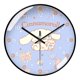 thumbnail image 3 of Reloj de pared con orejas grandes de Hello kitty, reloj de pared con diseño de perro, canela, cuarzo súper silencioso, radio de tiempo Sanrio, creativo, 3 of 5