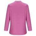 thumbnail image 5 of Cotton Linen Shirts for Women 2026 Button Long Sleeve Tops Trendy Dressy V Neck Blouses Casual Loose Soft Tees Dressy Lightweight Comfy Outfits Going Out Tops Ladies Fashion Trendy, 5 of 6