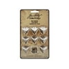 Advantus TH93003 Idea-Ology Metal Box Corners With Fasteners-8 Corners-24 Fasteners