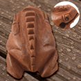 thumbnail image 3 of 2X Carved Croaking Wood Percussion Musical Sound Wood Frog Tone Block Toy, 3 of 8