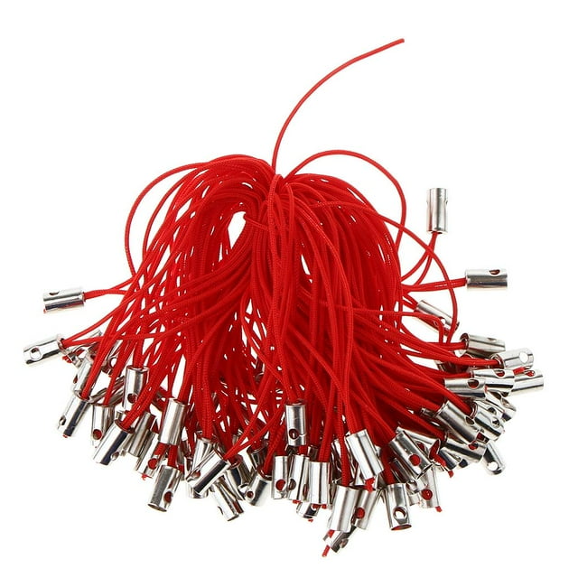 100pcs Sangle Poignet Poignet Longe Caméra Téléphone Portable USB Flash Lecteurs Rouge