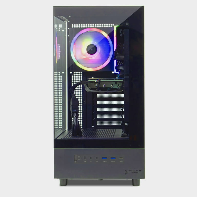 Skytech Azure Gaming PC Desktop AMD Ryzen 7 7700 NVIDIA