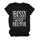 thumbnail image 2 of Gibobby Camiseta de manga corta para mujer Tops informales a la para mujer, camiseta holgada informal con estampado de letras, camiseta holgada de manga corta(Negro,XL), 2 of 5