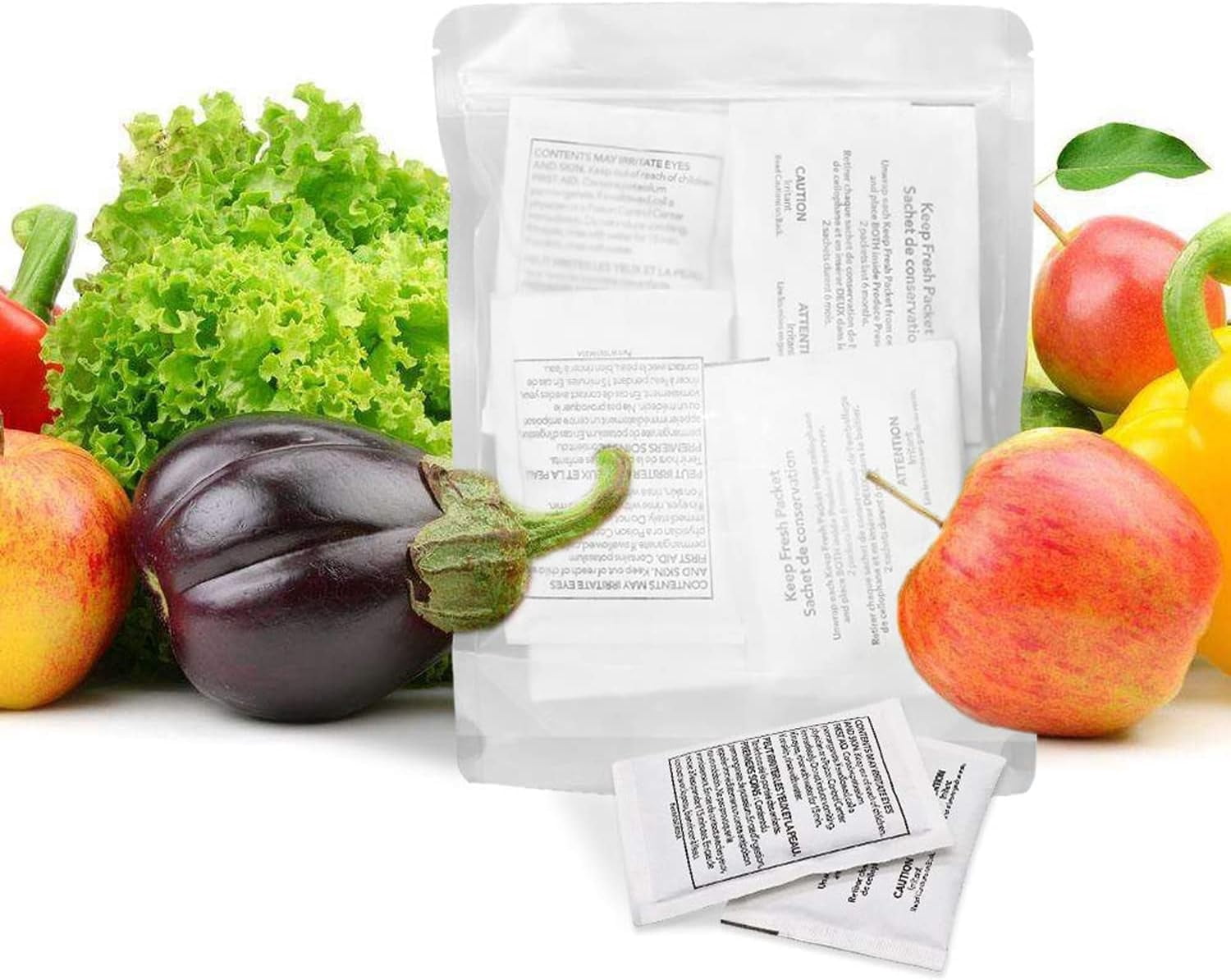 W10346771A Refrigerator Produce Preserver (10 Packets-5 Pack Included) by Replacement for 2117689 AH350301 EA3503014 PS3503014