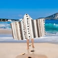 thumbnail image 2 of Yayeee Kids Hooded Towels Toddler Soft Absorbent Beach Bathing Wrap 50" x 23.5", Brown Abstract Stripes, 2 of 5