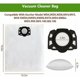 thumbnail image 5 of 10 bolsas de filtro para aspiradoras K?rcher 2.863-006.0 KFI 487, bolsas para aspiradoras multifuncionales K?rcher WD4 WD5 WD6 WD5P WD6P MV4 MV5 MV6, 5 of 5