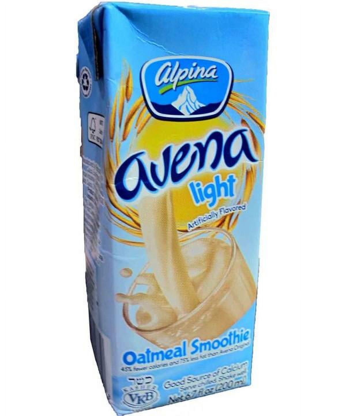 (10 pack) Alpina Light Oatmeal Smoothie, 6.7 oz
