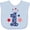 AE-Light Blue, variant on Inktastic Firecracker 1st Birthday Boys or Girls Baby Bib