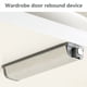 thumbnail image 3 of Tope de puerta Invisible Hugtrwg acero inoxidable Para estrenar, 3 of 7