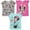 Blue / pink / grey, variant on Disney Minnie Mouse Toddler Girls 3 Pack T-Shirts Infant to Big Kid