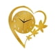 thumbnail image 4 of Reloj de pared de acrílico, reloj decorativo, regalo, elegante, silencioso, minimalista, de moda. Oro, 4 of 9