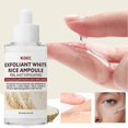 thumbnail image 3 of Peel Shot Glow Rice Ampoule Duo White Rice/Black Rice Ampoule Soft Exfoliating Face and Body Scrub Dead Skin Cells, Blackheads Remover, 3 of 5
