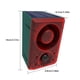 thumbnail image 4 of Naiovety Altavoz rojo de alta potencia y alarma de sonido y luz para ahuyentar a los animales con facilidad y alarma de sonido y luz con Type3 NO3, 4 of 6
