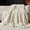 Ivory White, variant on EVERGRACE Ultra Soft Faux Fur Throw Blanket for Couch, Luxury Sculpted Texture Faux Rabbit Fur Blanket for Bed, Fluffy Thick Plush Warm Fuzzy Throw, 920GSM (Dark Taupe, 60''x80'')