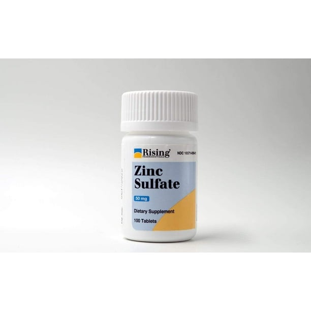 Zinc Sulfate 50MG (Zinc Sulfate Monohydrate Equivalent to 220MG Zinc