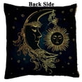 thumbnail image 2 of YKCG Sun and Moon Stars Starry Night Reversible Mermaid Sequin Pillow Case Pillow Cover 20x20 inches, 2 of 3
