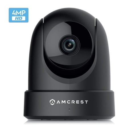 Amcrest 4MP UltraHD Indoor WiFi Camera, Security IP Camera with Pan/Tilt, Two-Way Audio