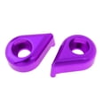 thumbnail image 1 of Paquete de dos ganchos de seguridad para bujes de deslizantes de aluminio para niños, ligeros y duraderos Púrpura, 1 of 6