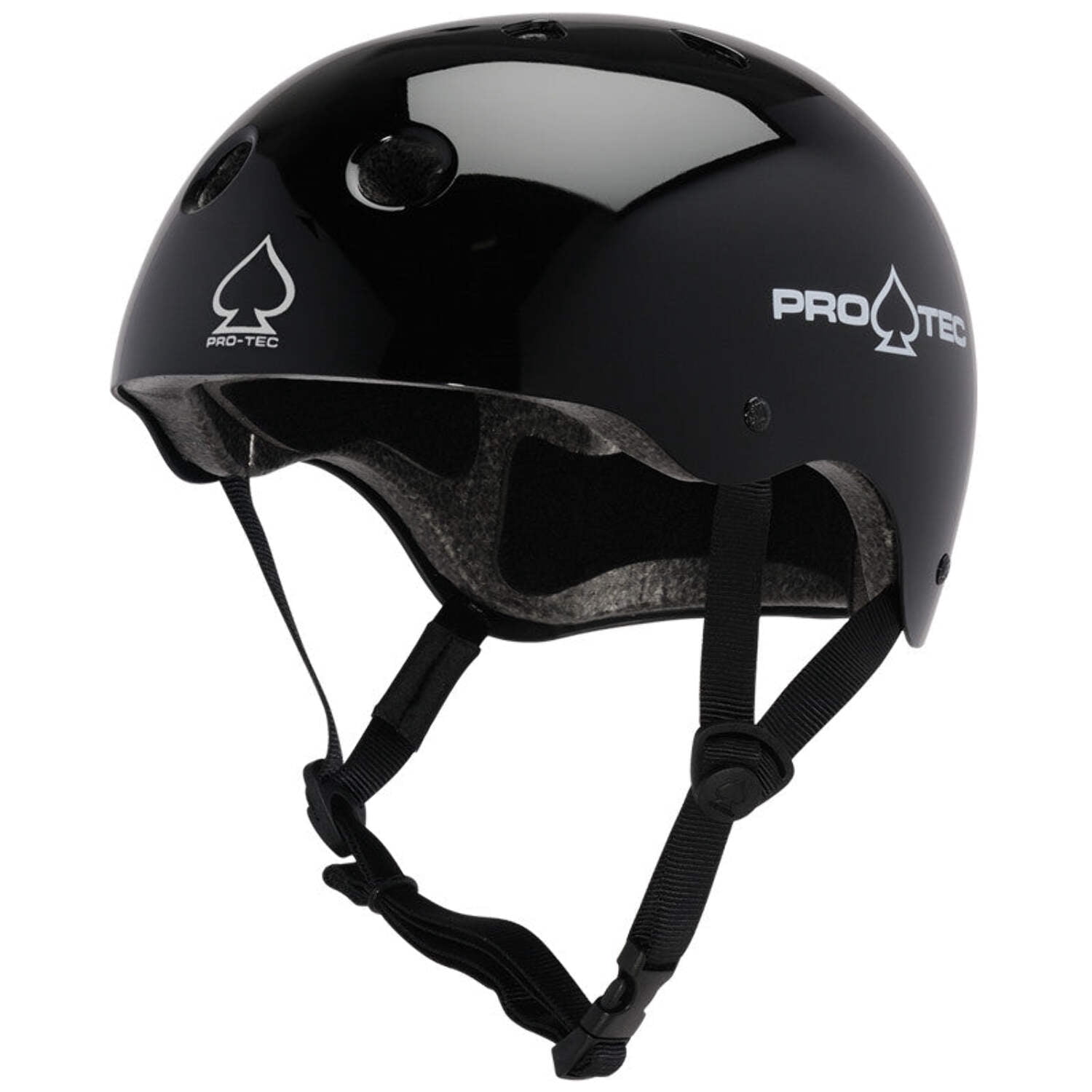 Protec Classic Skate MD 22 to 22.8in (56 to 58 cm) Gloss Black BMX/Skate