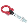 thumbnail image 4 of Tow Hook Red Folding Ring Car Racing Tow Hook Front Auto Trailer Heavy Duty Tow Hook Red Folding Ring Racing Car Refitting Fit For  Veloster 2012-2017, 4 of 8
