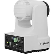PTZOptics Move 4K SDI/HDMI/USB/IP PTZ Camera with 12x Optical Zoom (White) (PT12X-4K-WH-G3) + PTZOptics PT-JOY-G4 Joystick Controller