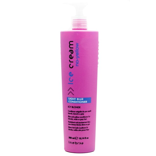 Inebrya Ice Cream Light Blue ICY BLONDE Conditioner antiyellow for