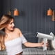 thumbnail image 2 of Secador De Pelo Con Difusor Y Concentrador, Secador De Pelo Iónico Profesional De 2000 W Con Boquilla Magnética De Motor Sin Escobillas Para Un Secado Rápido Y Silencioso, Plateado, 2 of 4