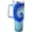 Blue, variant on Strawberry Cup 40 OZ Tumbler with Handle and Straw Lid Leak Proof - Strawberry Travel Coffee Mug with Handle Insulated for Hot Cold Ice - Birthday Gifts for Women Stainless Steel Cup