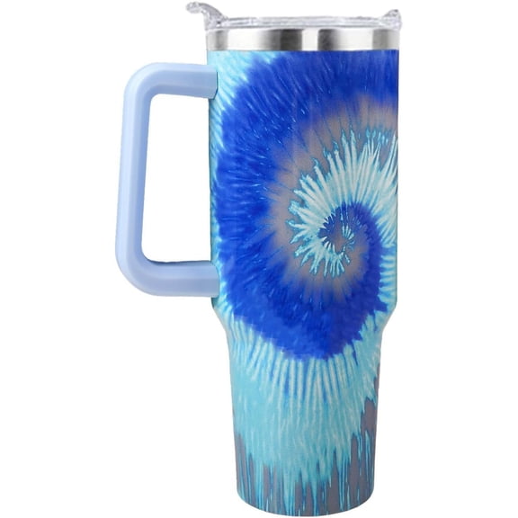 Unicorn Tumbler 40 oz Tumbler with Handle and Straw Lid Leak Proof - Unicorn Cup for Christmas Birthday Gifts for Women Girls - Stainless Steel Cup