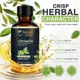 thumbnail image 2 of Citronella Essential Oil for Diffusers & Home Fragrance, Long Lasting Aroma Oil for Humidifier, Candle Making & DIY Use, 4 fl oz (120 mL), 2 of 9