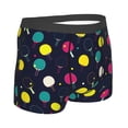 thumbnail image 4 of Uemuo Colorful Ping Pong Rackets Pattern Men's Boxer Briefs,Trunk Anti-Chafing,Comfortable, Durable, and Stylish Underwear-Medium, 4 of 9