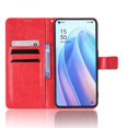 thumbnail image 5 of Funda tipo libro para OPPO Reno 7 5G, cartera todo‑en‑uno, funda multifuncional con tarjetero y correa de muñeca desmontable, 5 of 5