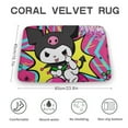thumbnail image 3 of Kuromi And My Melody Bathroom Rugs, Extra Soft And Absorbent Bath Mat, Non-Slip, Machine Washable, Quick Dry Shaggy Bath Carpet for Bathroom Floor, Tub, Shower, 3 of 8